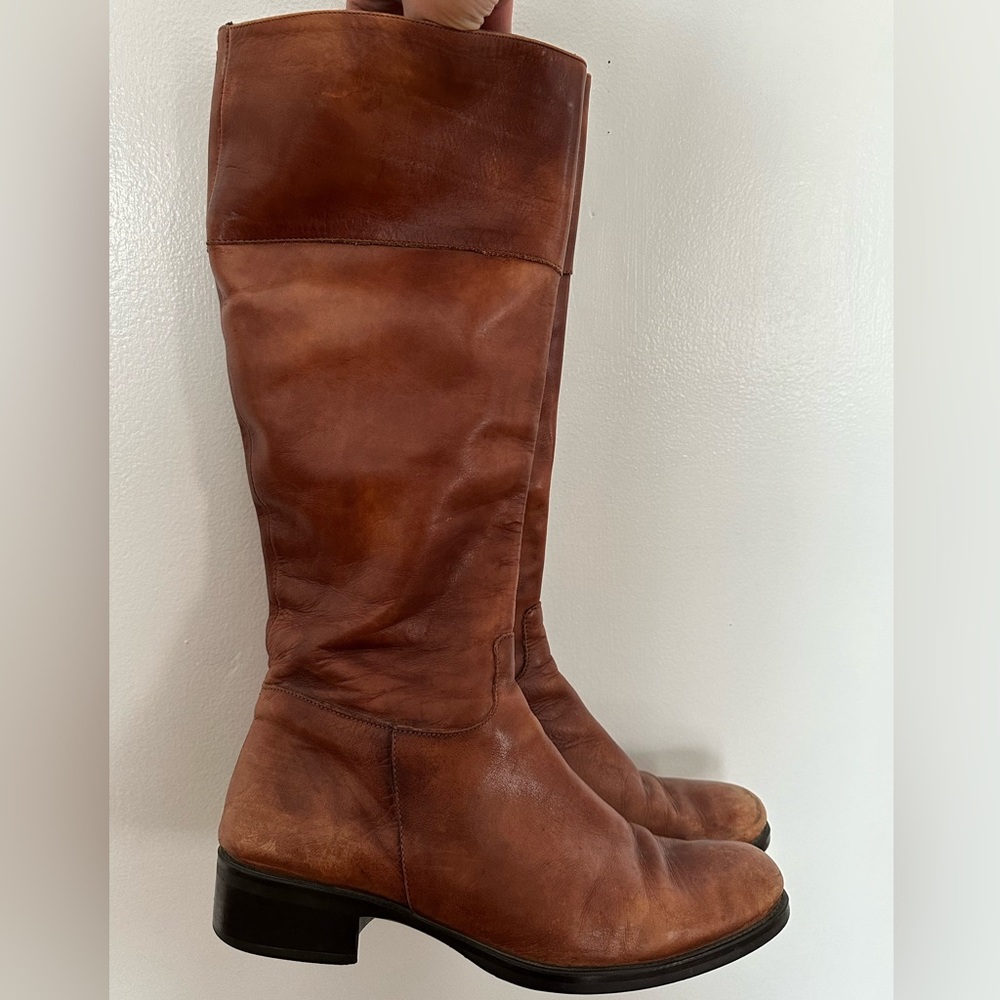 Aldo Brown Heeled Boots